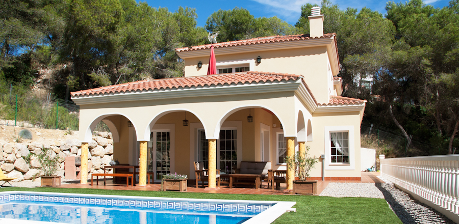 Vila de luxo em Sitges com ar condicionado controlado
